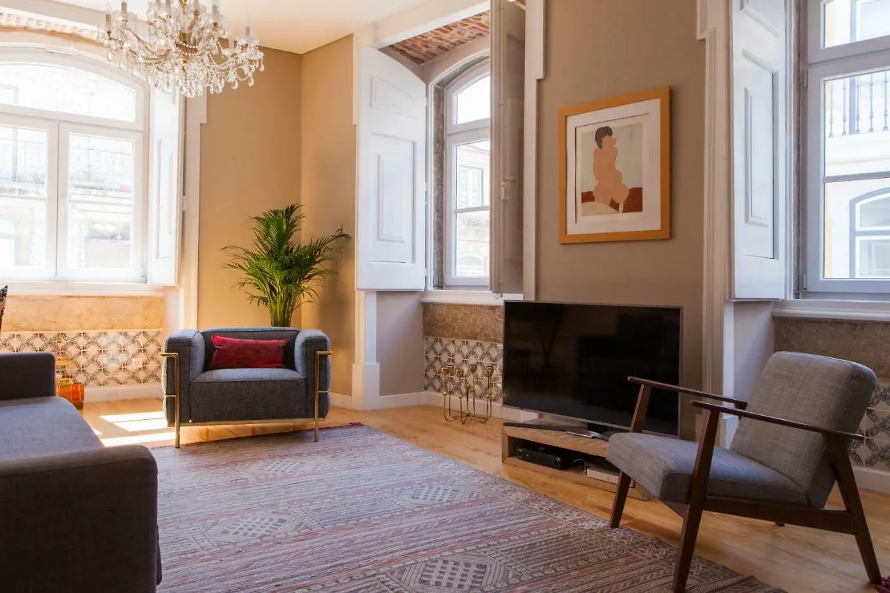 Alfama Baixa Spacious And Bright Apartment Blends The Historic And The Contemporary 2 Bedrs & 2 Bathrs Ac 18Th Century Building Lisboa